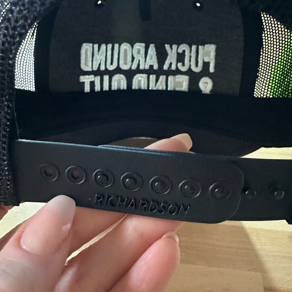 Black Trucker Hat from 2024 Hardy Tour - Picture 3 of 3